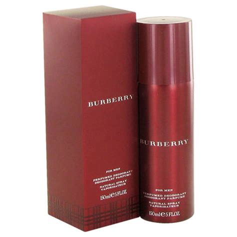 deodorante uomo burberry|burberry deodorant.